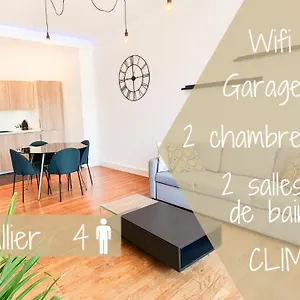 Le Vallier - Spacieux - Garage/clim Apartment